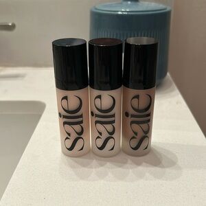 Saie glowy super gels in the 3 shades